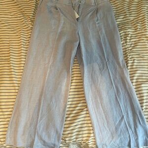 Women’s Wide Leg Linen Trousers